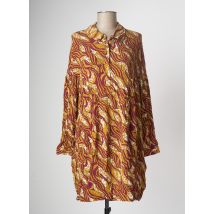 ALMAE - Robe courte jaune en viscose - Femme - Taille 36 - Modz