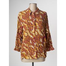 ALMAE - Chemisier jaune en viscose - Femme - Taille 40 - Modz