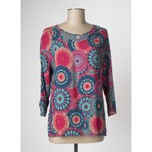 GEVANA - Blouse bleu en viscose - Femme - Taille 38 - Modz