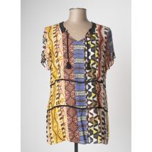 PAUSE CAFE - Top noir en viscose - Femme - Taille 42 - Modz