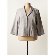 GEVANA - Blazer gris en polyester - Femme - Taille 34 - Modz