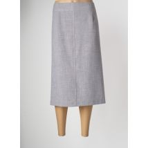 GEVANA - Jupe mi-longue gris en polyester - Femme - Taille 54 - Modz