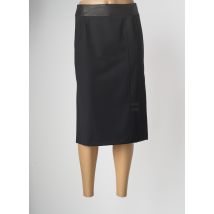 GEVANA - Jupe mi-longue noir en polyester - Femme - Taille 38 - Modz