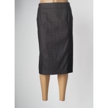 GEVANA - Jupe mi-longue noir en viscose - Femme - Taille 40 - Modz