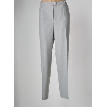 TONI - Pantalon droit gris en polyester - Femme - Taille 50 - Modz