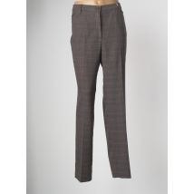 ATELIER GARDEUR - Pantalon droit bleu en polyester - Femme - Taille 48 - Modz
