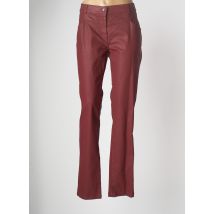 MAE MAHE - Pantalon slim rouge en coton pour femme - Taille 44 - Modz