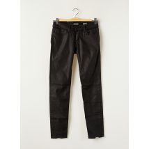 SALSA - Pantalon slim noir en coton - Femme - Taille TU - Modz