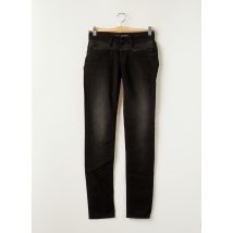 SALSA - Pantalon slim noir en coton - Femme - Taille TU - Modz