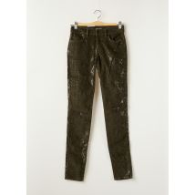 SALSA - Pantalon slim vert en coton - Femme - Taille TU - Modz