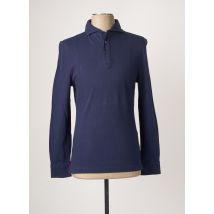 CARNET DE VOL - Polo bleu en coton - Homme - Taille S - Modz