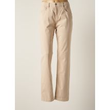 DENIM STUDIO - Pantalon slim beige en coton - Femme - Taille W36 - Modz
