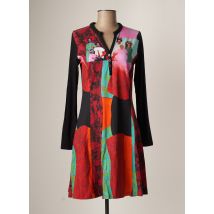 AVENTURES DES TOILES - Robe mi-longue rouge en viscose - Femme - Taille 38 - Modz