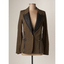 AMS PURE - Blazer vert en viscose - Femme - Taille 44 - Modz