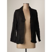 ZYGA - Veste casual noir en lin - Femme - Taille 36 - Modz