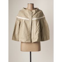 ENTRACTE - Veste casual beige en ramie - Femme - Taille 38 - Modz