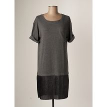ET COMPAGNIE - Robe mi-longue gris en coton pour femme - Taille 36 - Modz