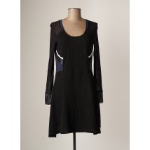 HUIT SIX SEPT - Robe pull noir en polyester - Femme - Taille 40 - Modz