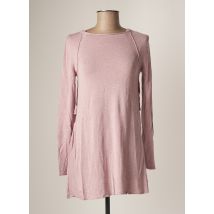 LUNATISME - Pull tunique violet en viscose - Femme - Taille 38 - Modz