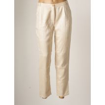 DES PETITS HAUTS - Pantalon 7/8 beige en coton - Femme - Taille 42 - Modz
