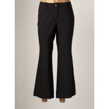 WOO - Pantalon 7/8 noir en laine - Femme - Taille 42 - Modz