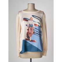 AMELIE & AMELIE - Pull beige en viscose - Femme - Taille 38 - Modz