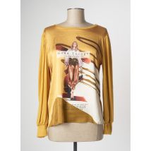 AMELIE & AMELIE - Pull jaune en viscose - Femme - Taille 42 - Modz