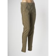 CARLA KOPS - Pantalon chino vert en coton - Femme - Taille 44 - Modz