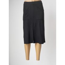 OXANA - Jupe mi-longue noir en polyester - Femme - Taille 38 - Modz
