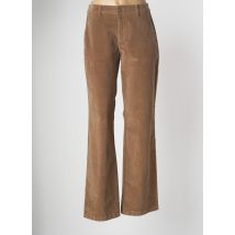 PARA MI - Pantalon large marron en coton pour femme - Taille 40 - Modz