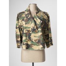 SOPHIA CURVY - Veste casual vert en coton - Femme - Taille 44 - Modz