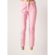 ZERRES - Pantalon 7/8 rose en lyocell - Femme - Taille 38 - Modz