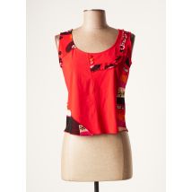 JEAN DELFIN - Top rouge en polyamide pour femme - Taille 38 - Modz