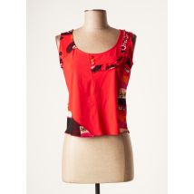 JEAN DELFIN - Top rouge en polyamide - Femme - Taille 38 - Modz