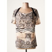 MY WAY FER - Top beige en viscose - Femme - Taille 42 - Modz