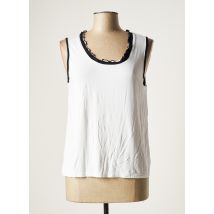 JEAN DELFIN - Top blanc en viscose - Femme - Taille 44 - Modz