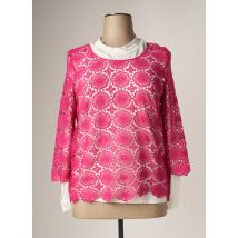 JEAN DELFIN - Top rose en viscose - Femme - Taille 48 - Modz