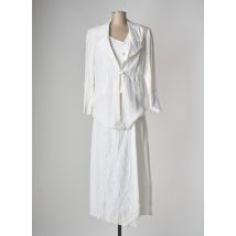 ALTINA - Ensemble jupe blanc en lin - Femme - Taille 40 - Modz