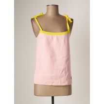 MAURICE - Pull rose en coton - Femme - Taille 40 - Modz
