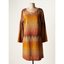 BELLITA - Robe courte orange en viscose - Femme - Taille 40 - Modz