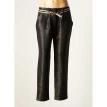 KOCCA - Pantalon droit noir en polyester - Femme - Taille 40 - Modz