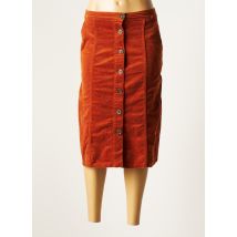 LE FABULEUX MARCEL DE BRUXELLES - Jupe mi-longue marron en coton - Femme - Taille 38 - Modz