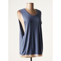 SAPPH - T-shirt bleu en polyester - Femme - Taille 40 - Modz