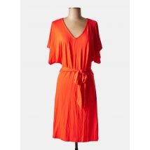 GARCIA - Robe mi-longue jaune en viscose - Femme - Taille 38 - Modz