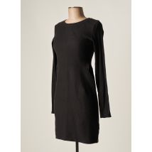 DOUBLE AGENT - Robe mi-longue noir en coton - Femme - Taille 38 - Modz