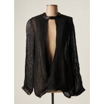 NÜ - Top noir en coton - Femme - Taille 40 - Modz