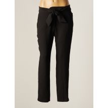 SILVIAN HEACH - Pantalon droit noir en polyester - Femme - Taille 38 - Modz