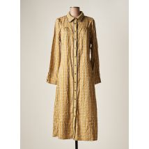 LE FABULEUX MARCEL DE BRUXELLES - Robe mi-longue jaune en viscose - Femme - Taille 42 - Modz