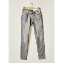 OPUS - Jeans coupe slim gris en coton - Femme - Taille 34 - Modz