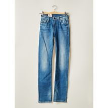 PEPE JEANS - Jeans coupe droite bleu en coton - Femme - Taille TU - Modz